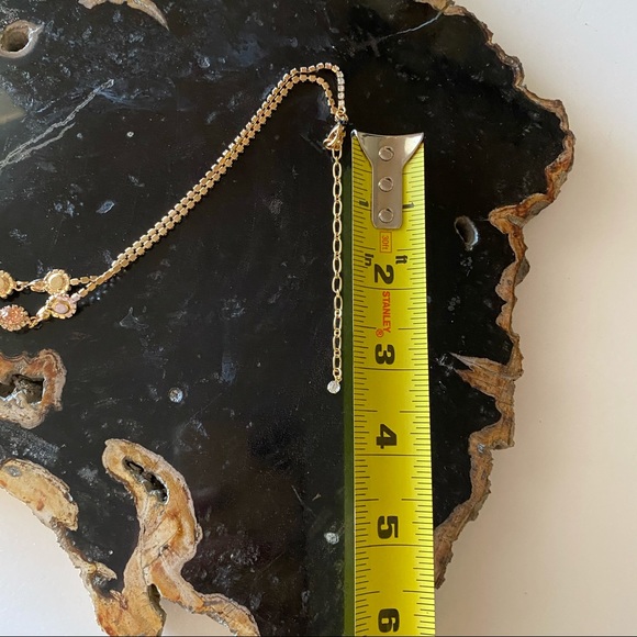 CEZANNE Gold Blush Sensitive Skin Necklace NWOT - Picture 6 of 9